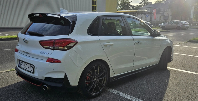 Hyundai i30 N cena 115000 przebieg: 60258, rok produkcji 2019 z Łódź małe 79